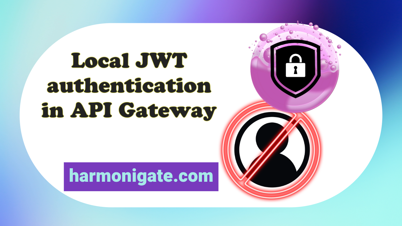 Local JWT authentication in API Gateway